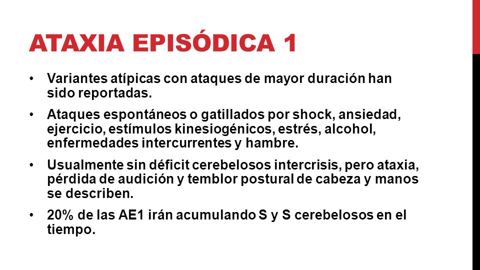 ataxia episodica